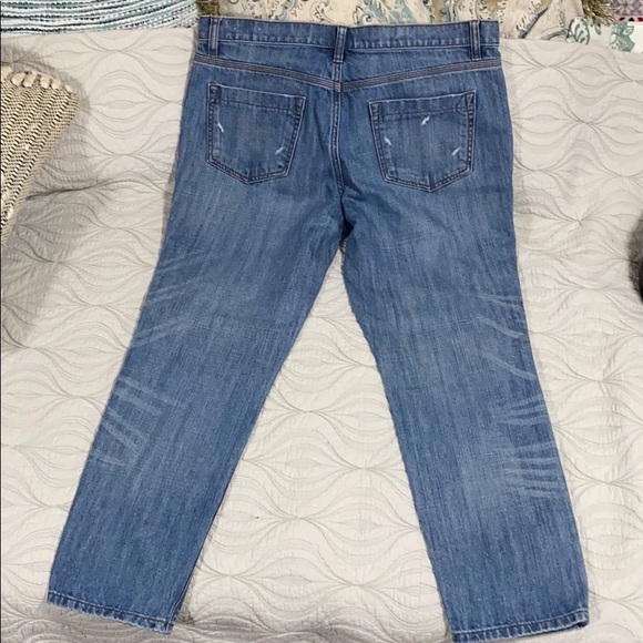 LOFT Boyfriend distressed jeans - Picture 3 of 4